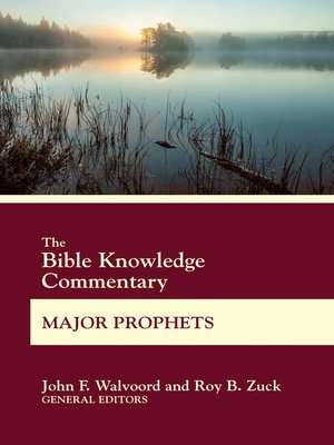 cover image of BK Commentary Major Prophets